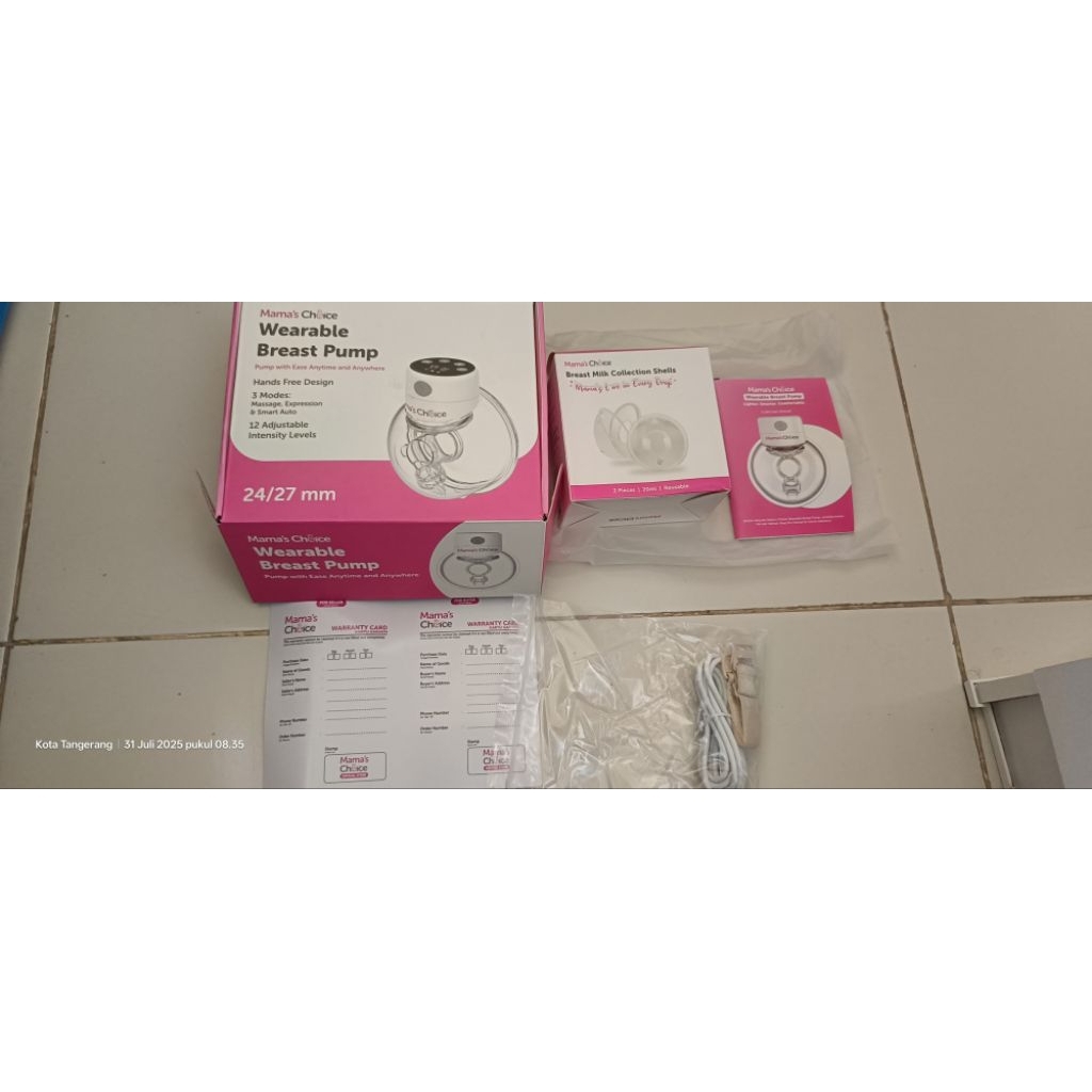 Mama's choice pompa asi handsfree