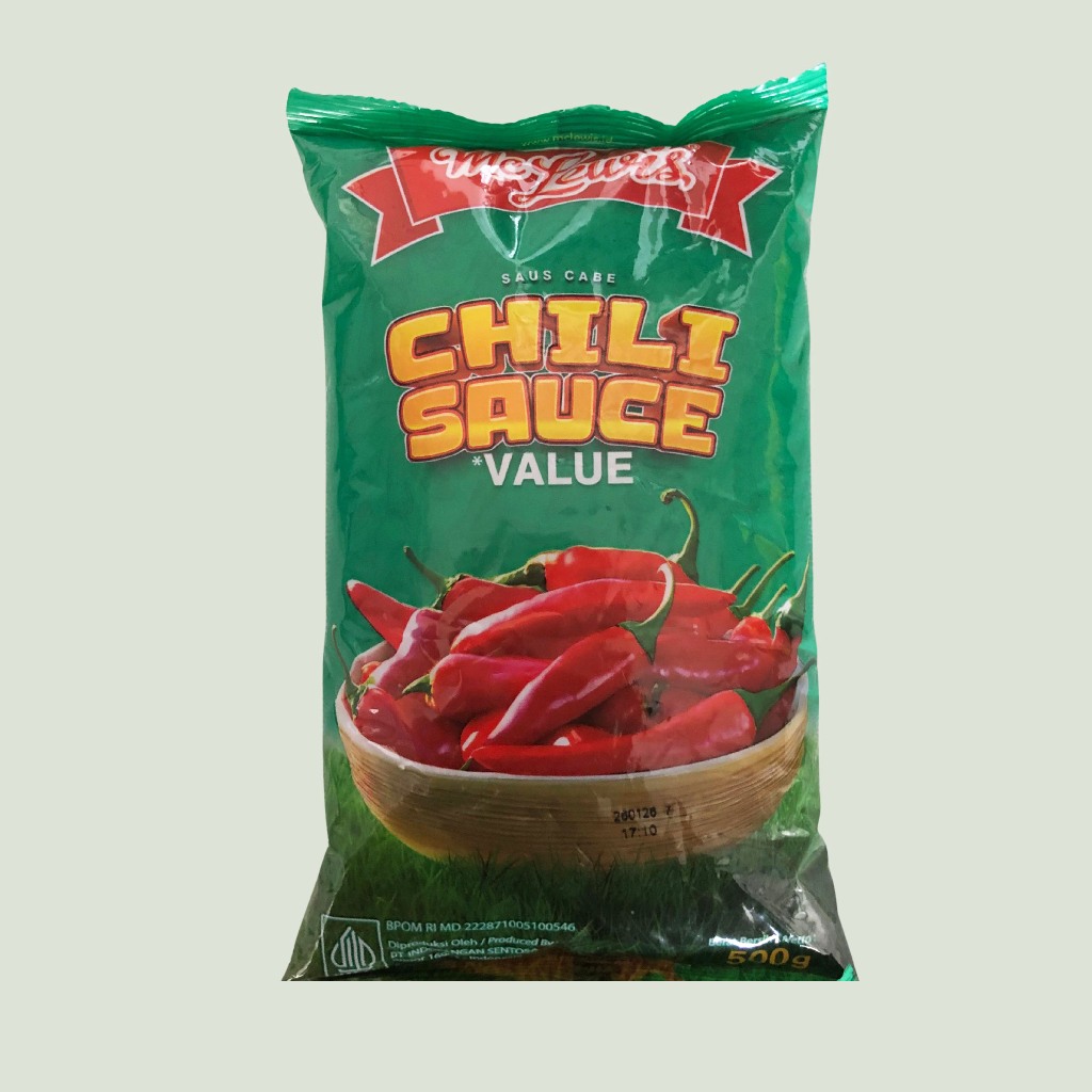 

Mc Lewis Chili Sauce 500g Saos Cabe Untuk Makanan yang enak