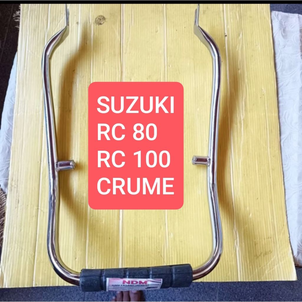 BEGEL BEHEL SADEL + KARET  SUZUKI RC 80 RC 100 RC  CRUME