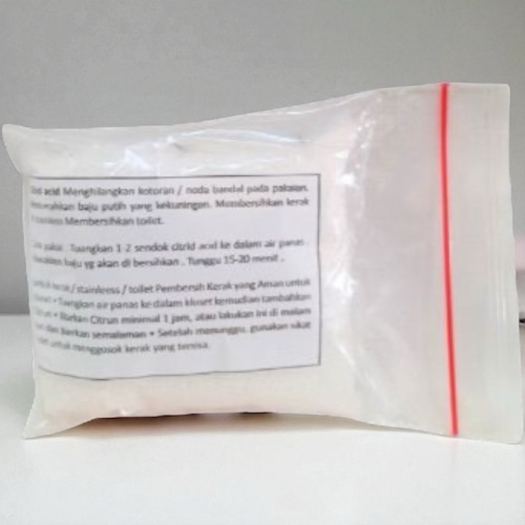 

Citric Acid 100gr - Asam Sitrat Serbaguna (Food Grade) | Pembersih Serbaguna