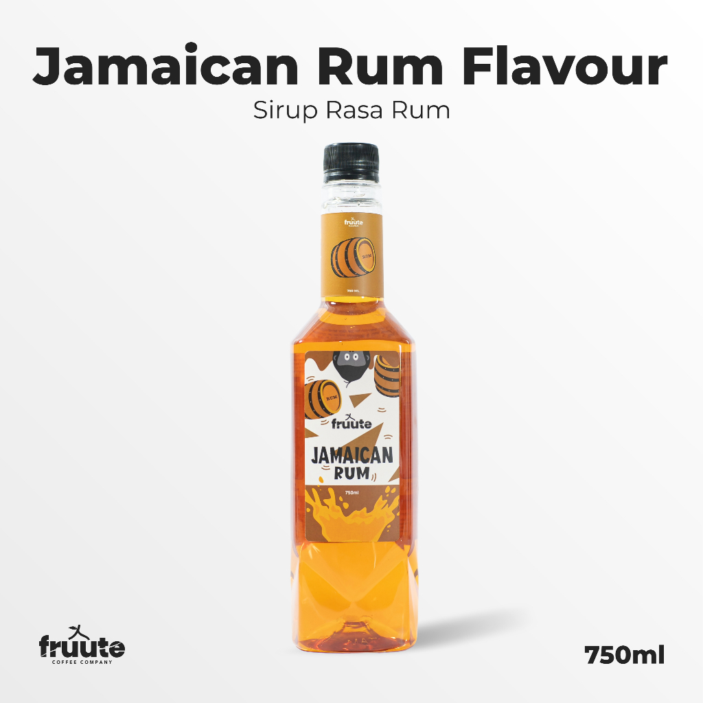 

Sirup Fruute Rasa Rum - 750ml