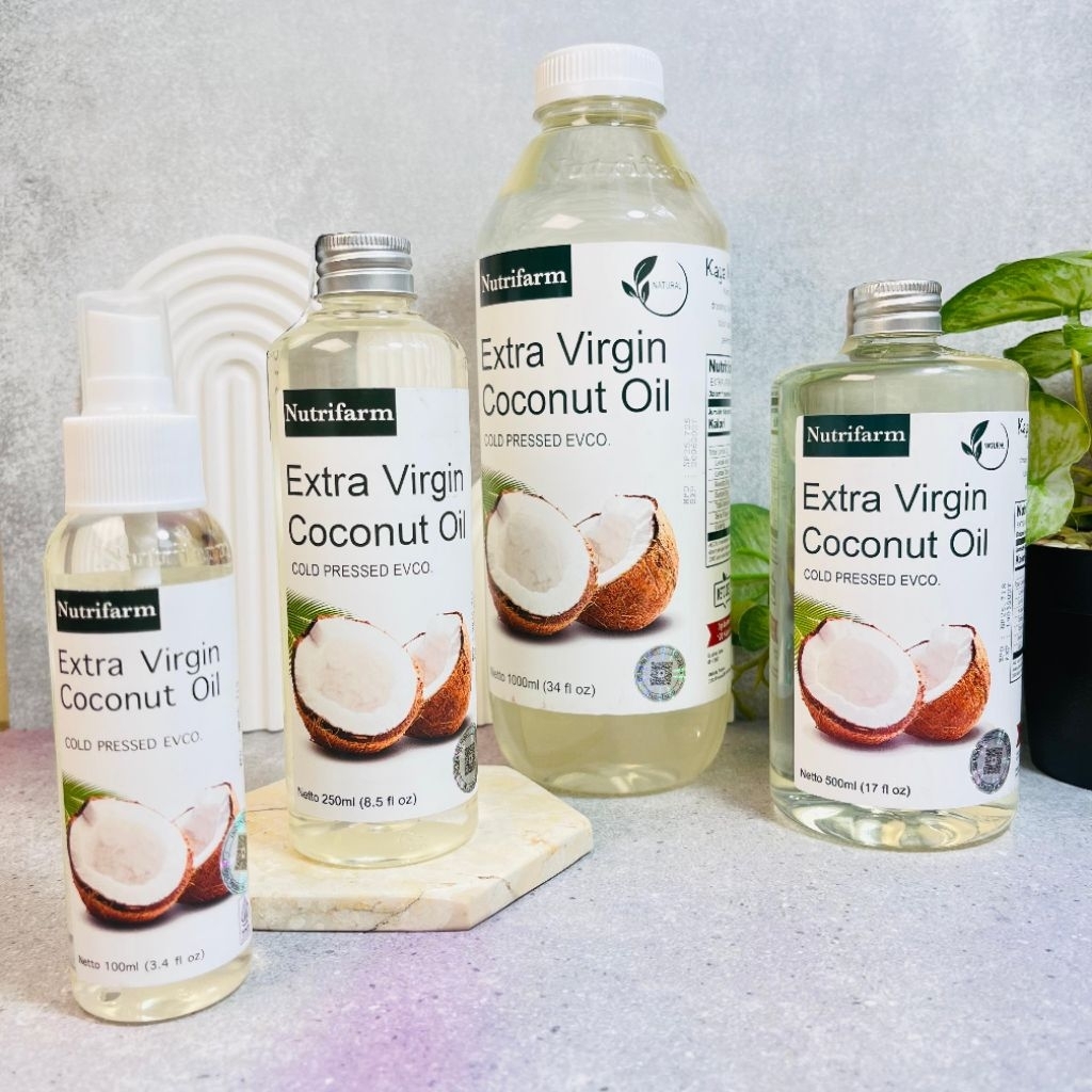

Nutrifarm Extra Virgin Coconut Oil 100ml 250ml 500ml 1000ml