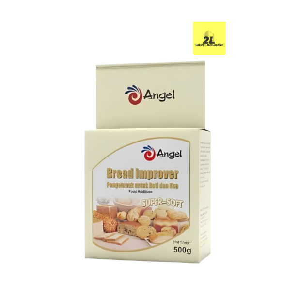 

Angel Bread Improver 500 gr | Pengembang Roti Lembut & Mengembang Sempurna