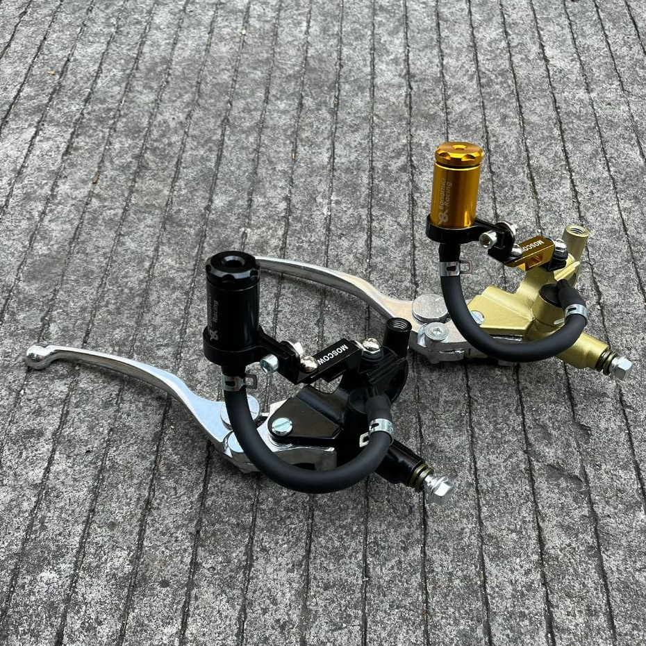 HANDLE KANAN KRS YOSHIMURA + TABUNG BONAMICI TIPE LONG INCLUDE BREKET TABUNG MOSCOW ORIGINAL UNIVERS