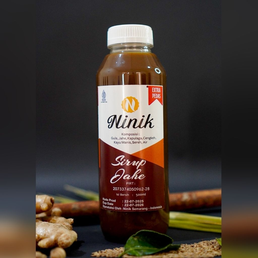 

Sirup Jahe EXTRA PEDAS Ninik Herba Drink