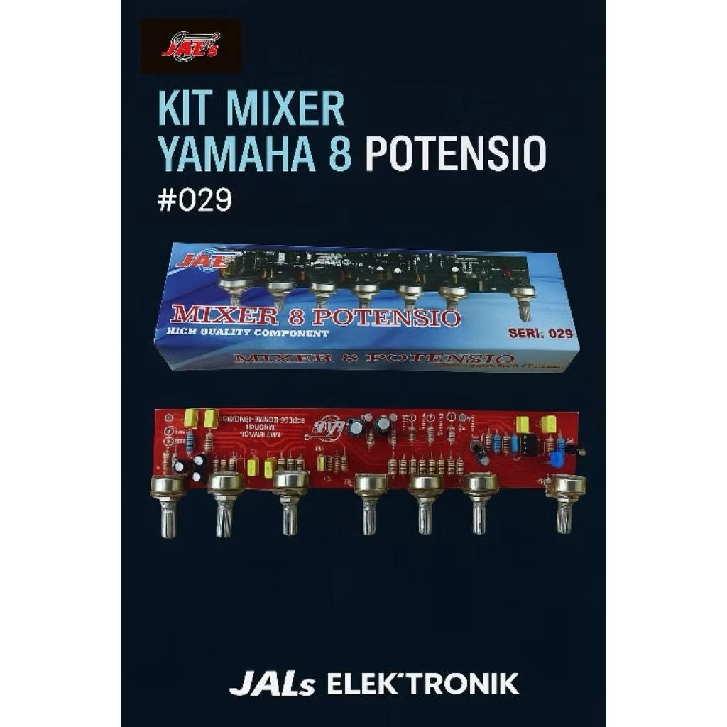KIT MIXER YAMAHA 8 POTENSIO – SERI 029