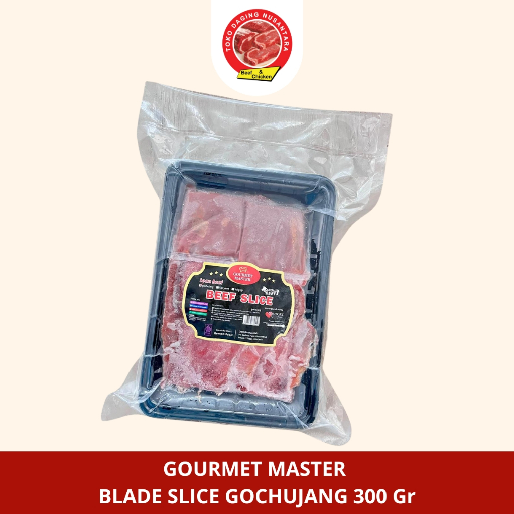 

GOURMET MASTER BLADE SLICE GOCHUJANG 300G