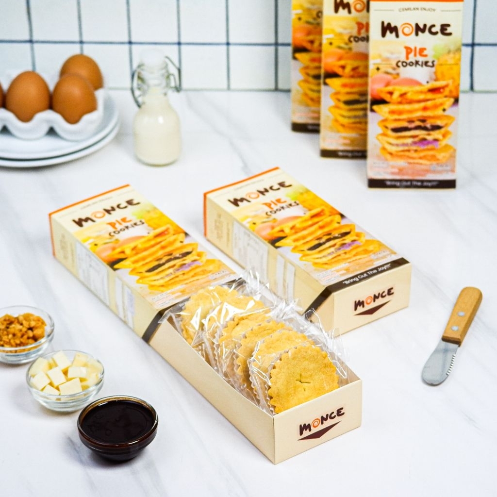 

Pie Cookies Monce isi 6 Pcs - kukis Rasa Cokelat Premium