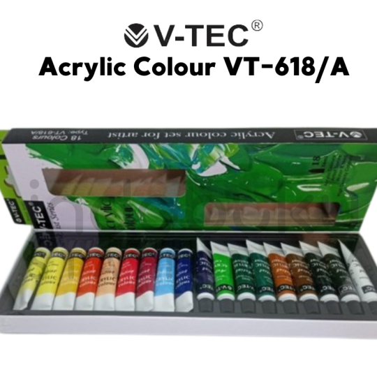 

CAT ACRYLIC V-TEC 618 WARNA