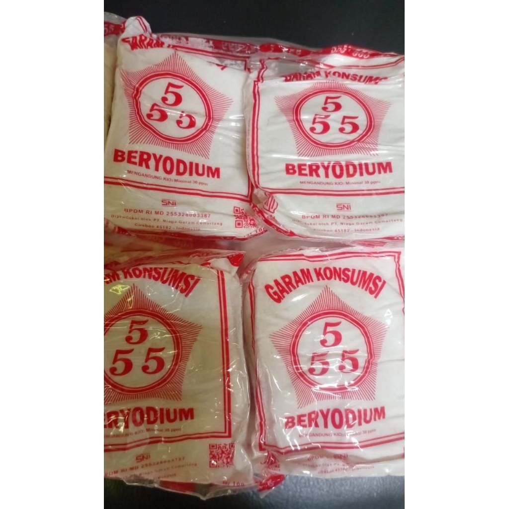 

Garam Dapur 555 Siap Konsumsi