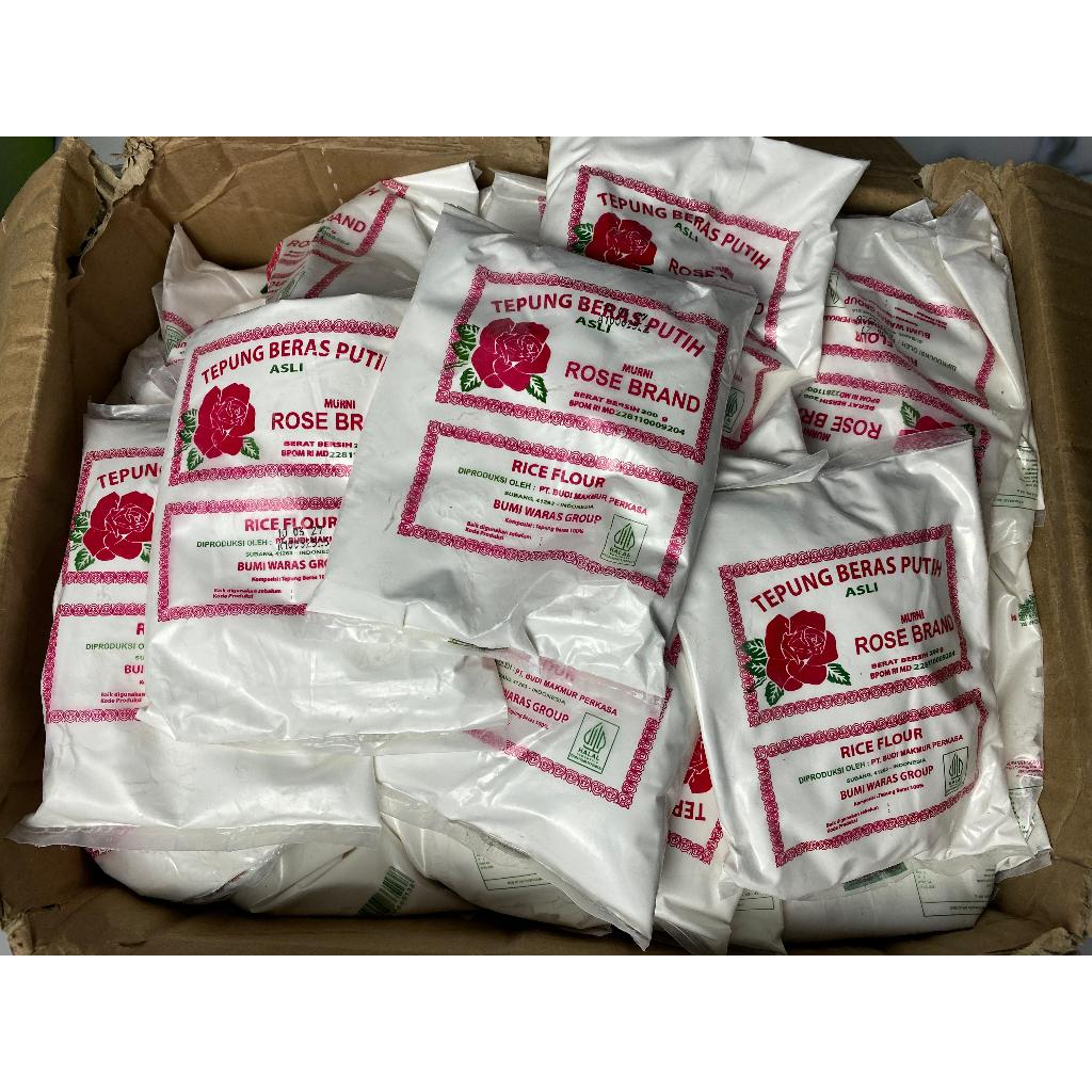 

Tepung Tapioka Rose Brand | Tepung Tapioka Kemasan Kiloan 3kg Sampai 10kg