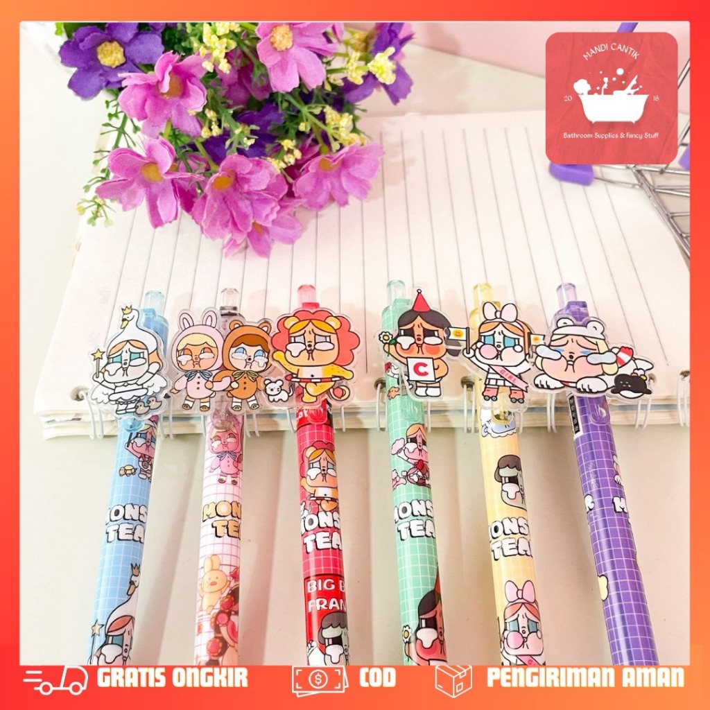 

PULPEN CETEK MOTIF CRYBABY PC-1992 PEN LUCU IMUT KADO UNIK SOUVERNIR