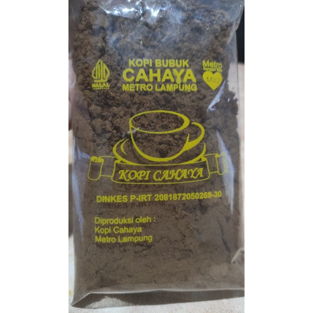 

KOPI CAHAYA Kopi bubuk lampung asli 1 kg (10x100g)