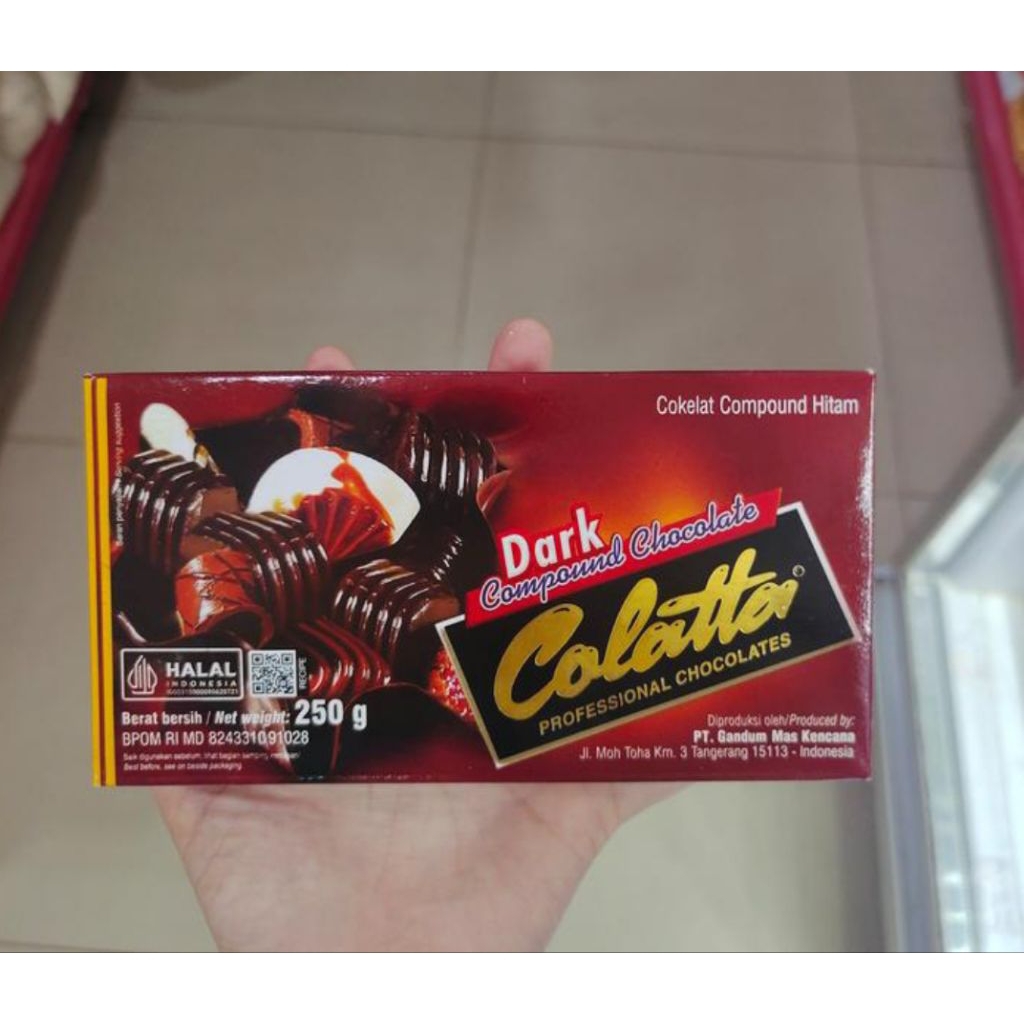 

collata dark chocate 250 gram