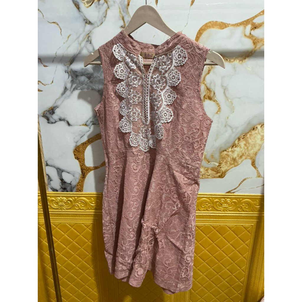 PL mini dress pink