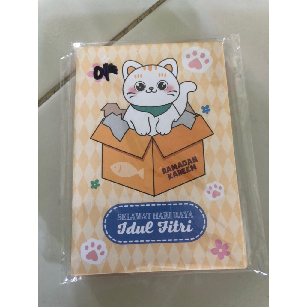 

Amplop Lebaran 1 bungkus Isi 10 lembar