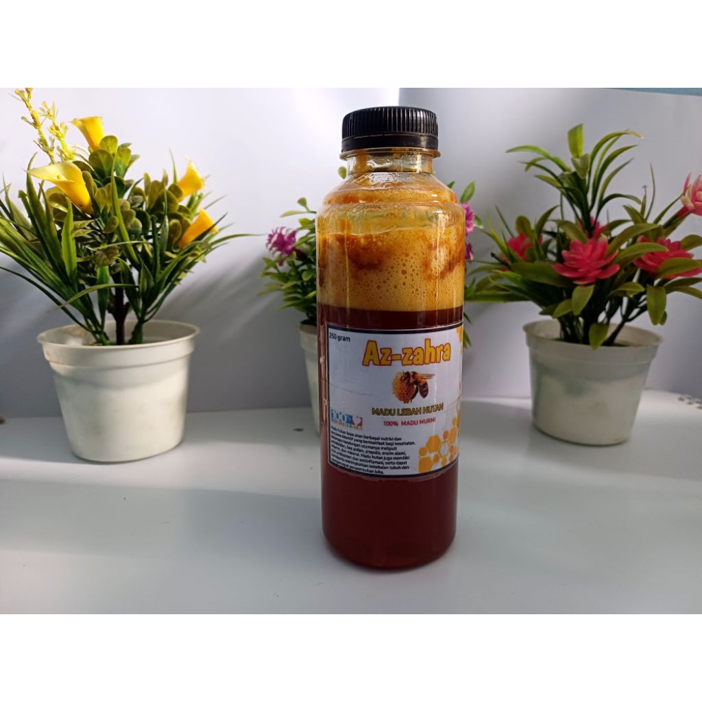 

MADU HUTAN MURNI TANPA CAMPURAN 100% 250 GRAM MADU MENTAH