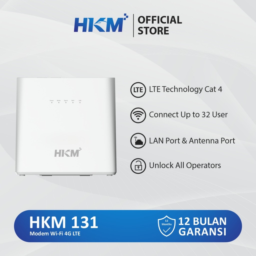 HKM 131 XL SATU Lite Value Modem Wifi 4G High Speed
