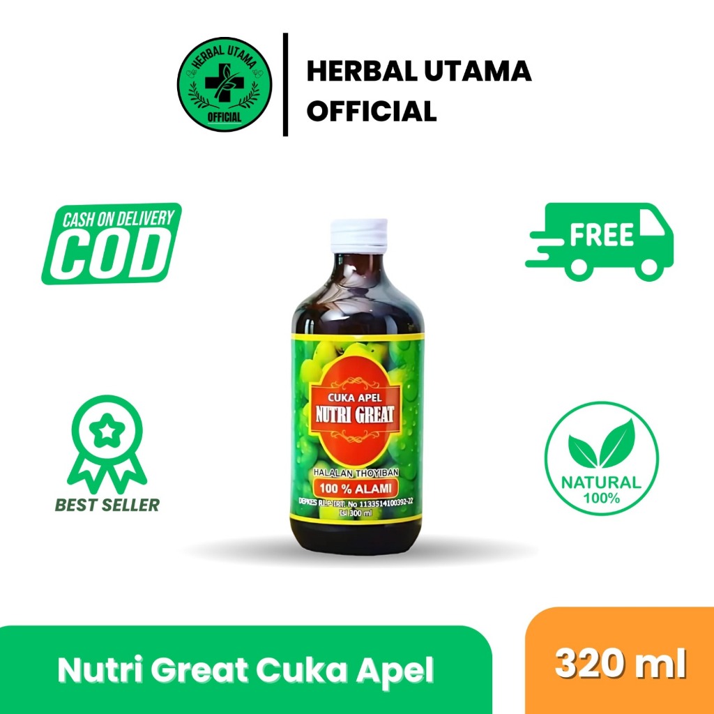 

CEK TESTIMONI - Cuka Apel Nutri Great Makkata Natural With The Mother - Menurunkan Berat Badan