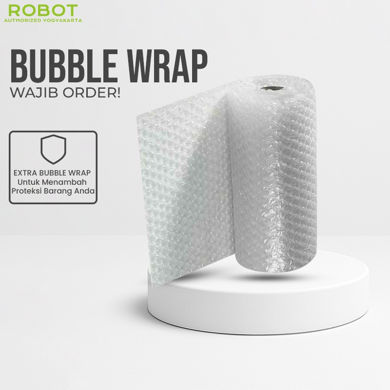 

[WAJIB ORDER] EXTRA BUBBLE WRAP Untuk Menambah Proteksi Barang Anda