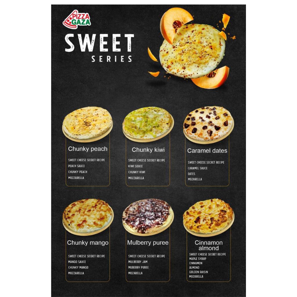 

Pizza Gaza Sweet All varian