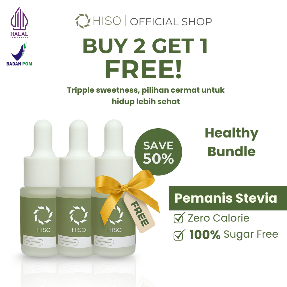 

HISO Harmony Set - Stevia Liquid 15ml Buy 2 Get 1