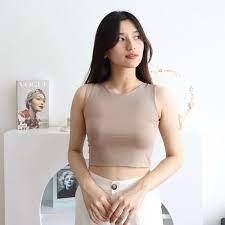 Tanktop Knit - Tank top Crop Atasan Wanita Modis Adem Nyaman Dipakai - Tanktop Kamisol