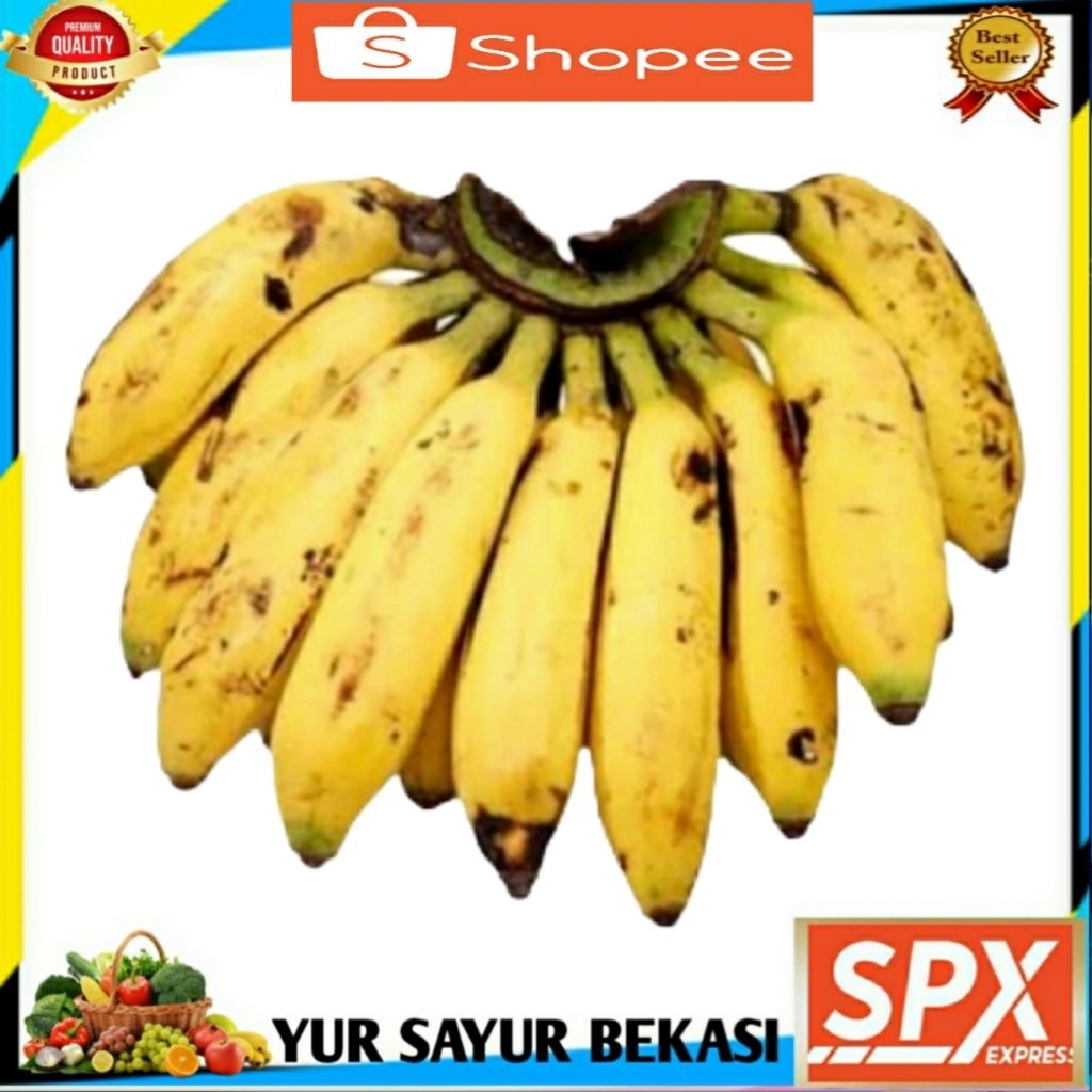 

Pisang Uli Per Sisir.