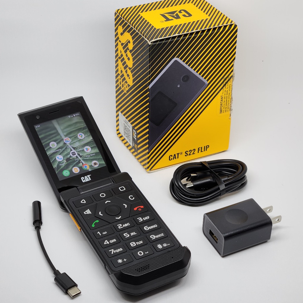 CAT S22 Flip - Hp flip minimalis android outdoor - Mint Preowned - minimalist detox phone