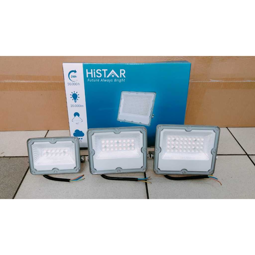 LAMPU SOROT LED HISTAR 220VOLT LAMPU LED SOROT 10W 20W 30W