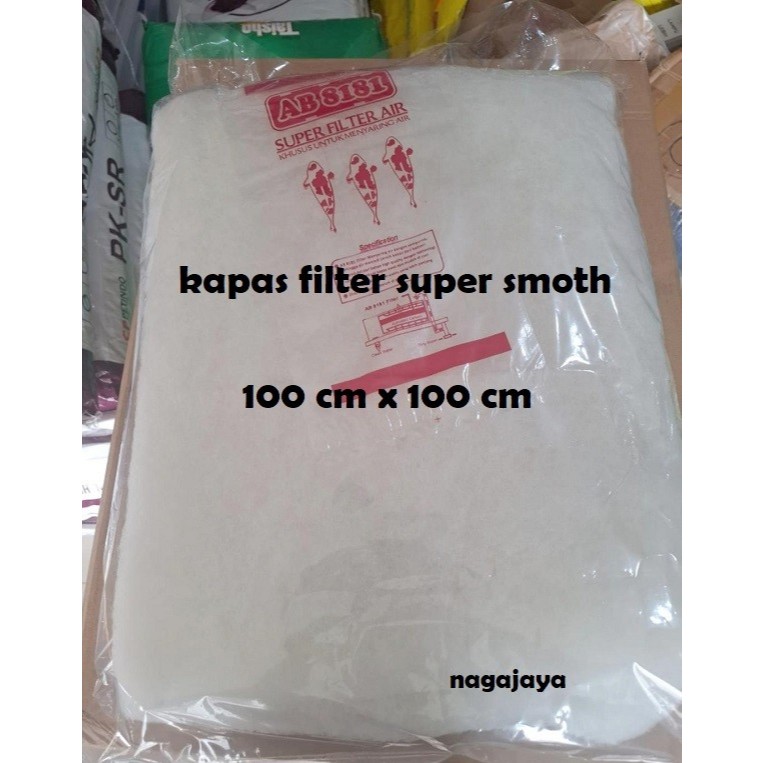 busa filter kapas super smoth ISI 3 PCS aquarium kapas filter 3 lapis ukuran besar 3 lapis