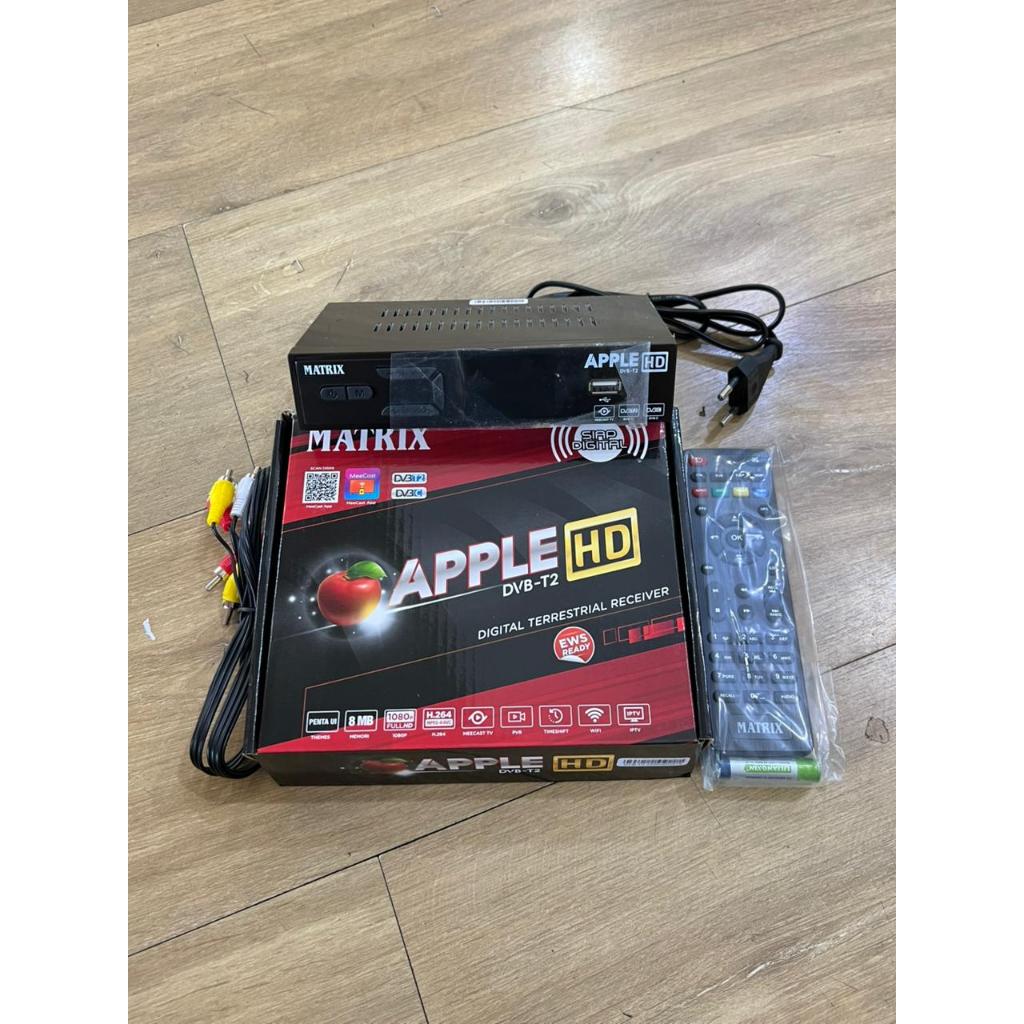 STB Matrix Apple HD Merah DVB-T2