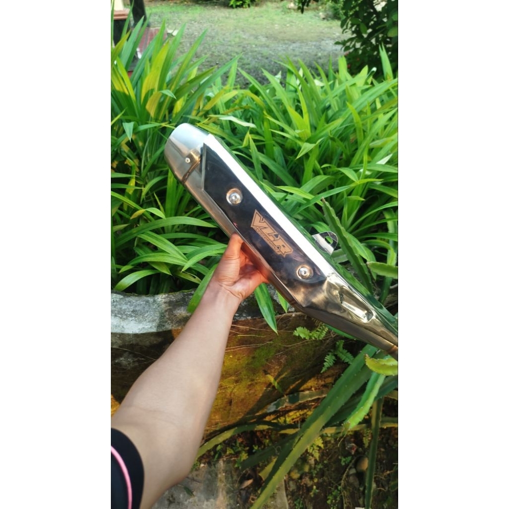 Knalpot Silencer Standar Racing VLR PERFORMANCE SupraX125Fi Pnp Supra 125 Batman Suara Ngebass Ulem