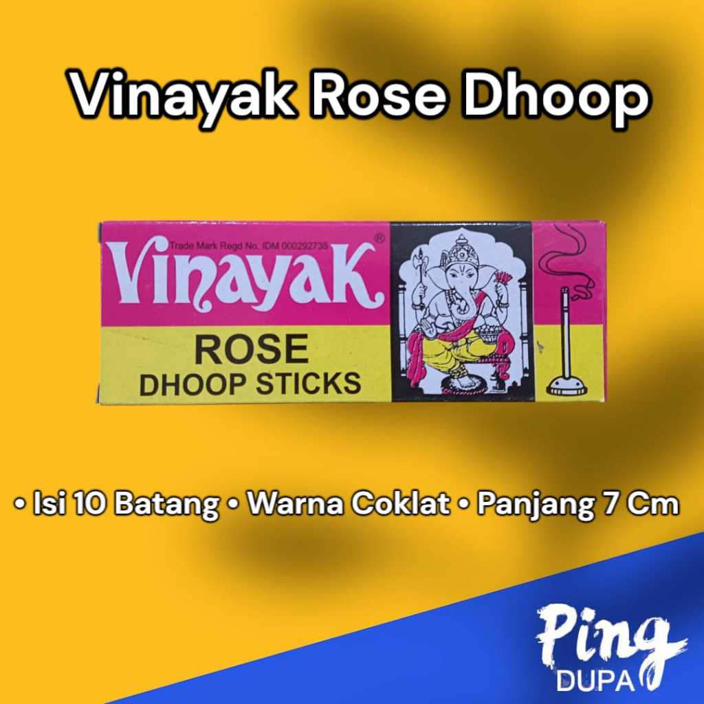 Dupa Hio India Vinayak Dhoop Merah