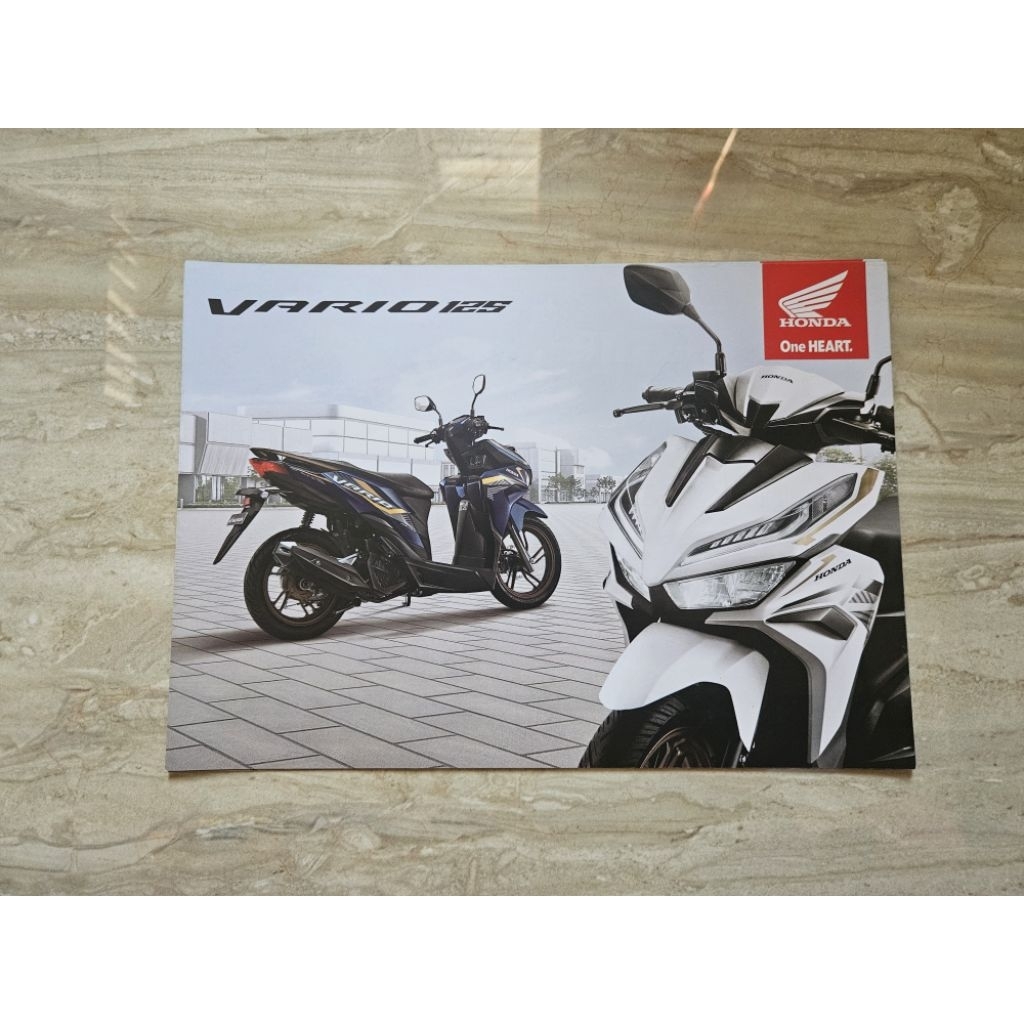 brosur katalog motor honda vario 125 2023 leaflet