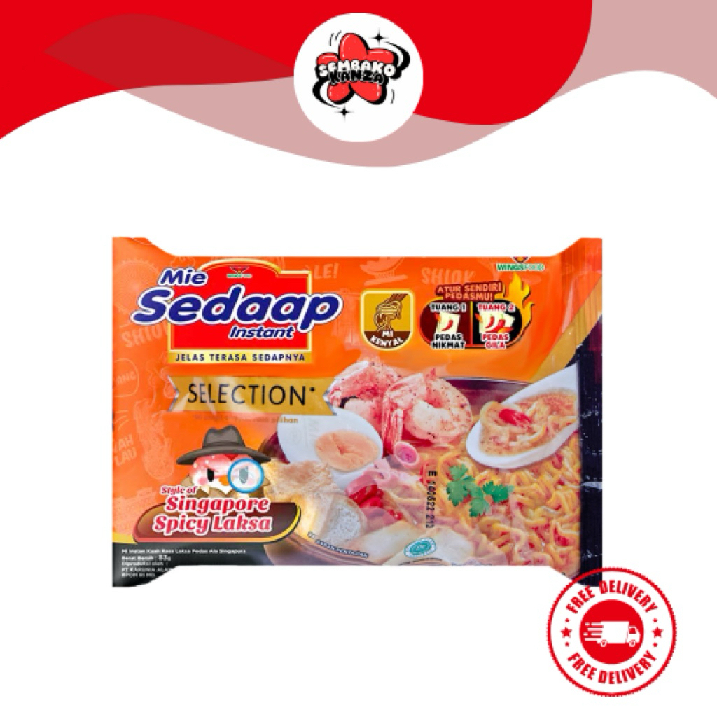 

Mie Sedaap Mi Instan Spicy Laksa 83gr | Sembako Kanza