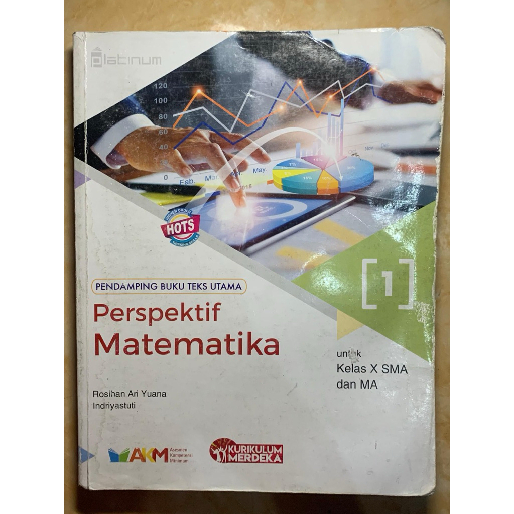 BUKU PERSPEKTIF MATEMATIKA KELAS 10 PENERBIT PLATINUM (BEKAS)