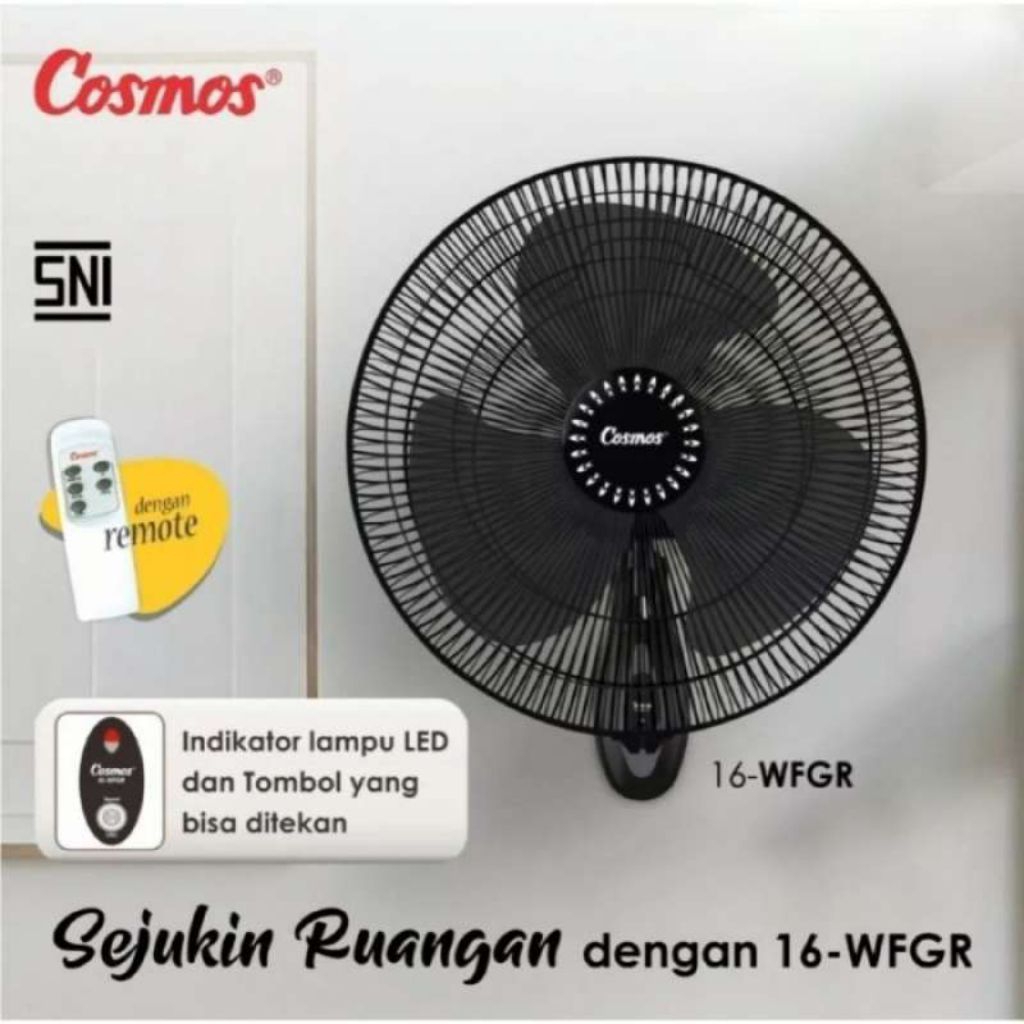 COSMOS Kipas Angin Dinding 16 inch - 16WFGR | 16-WFGR