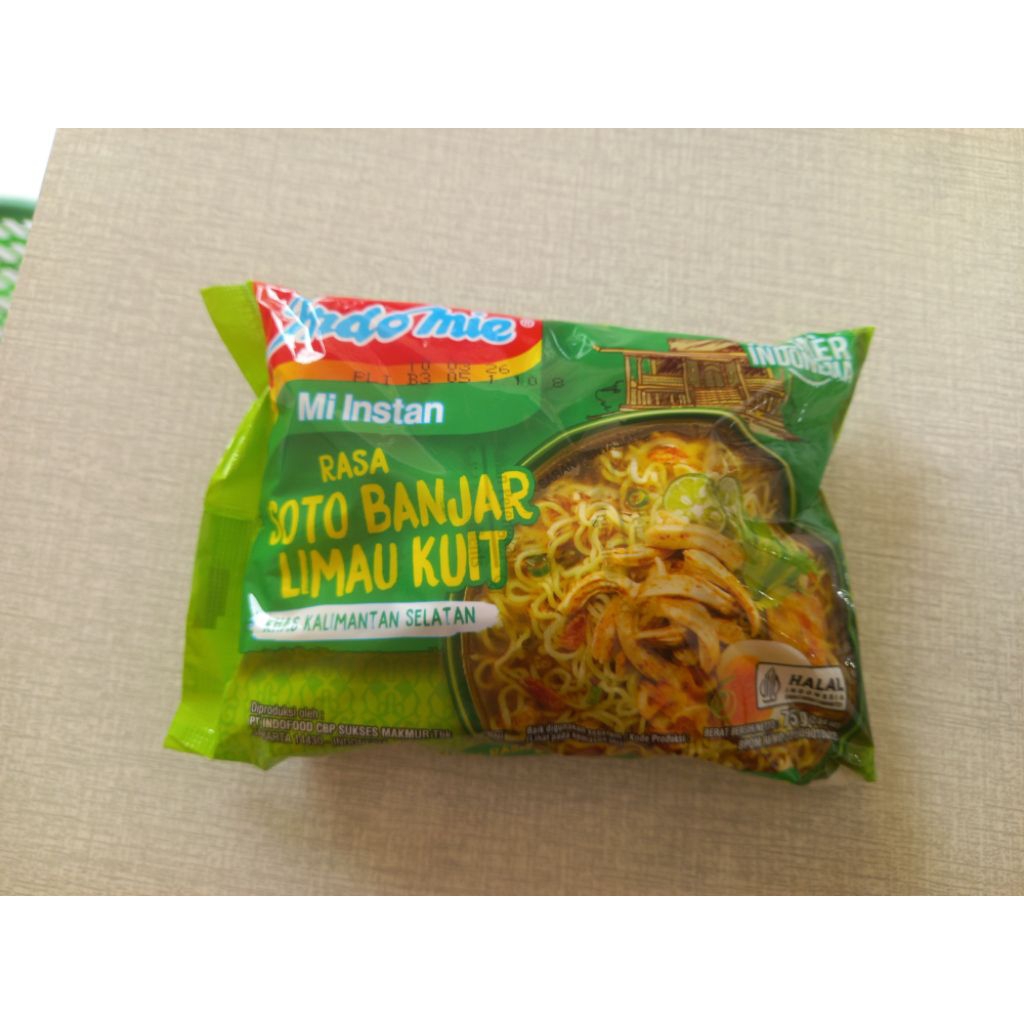 

Indomie soto banjar limau kuit