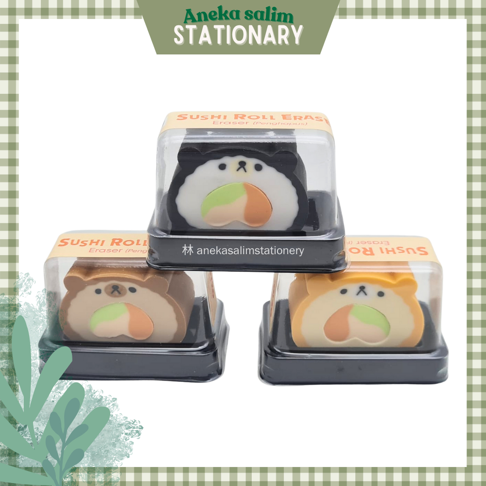 

Anekasalim - Penghapus/stip Joyko ER-153 Sushi Roll Eraser
