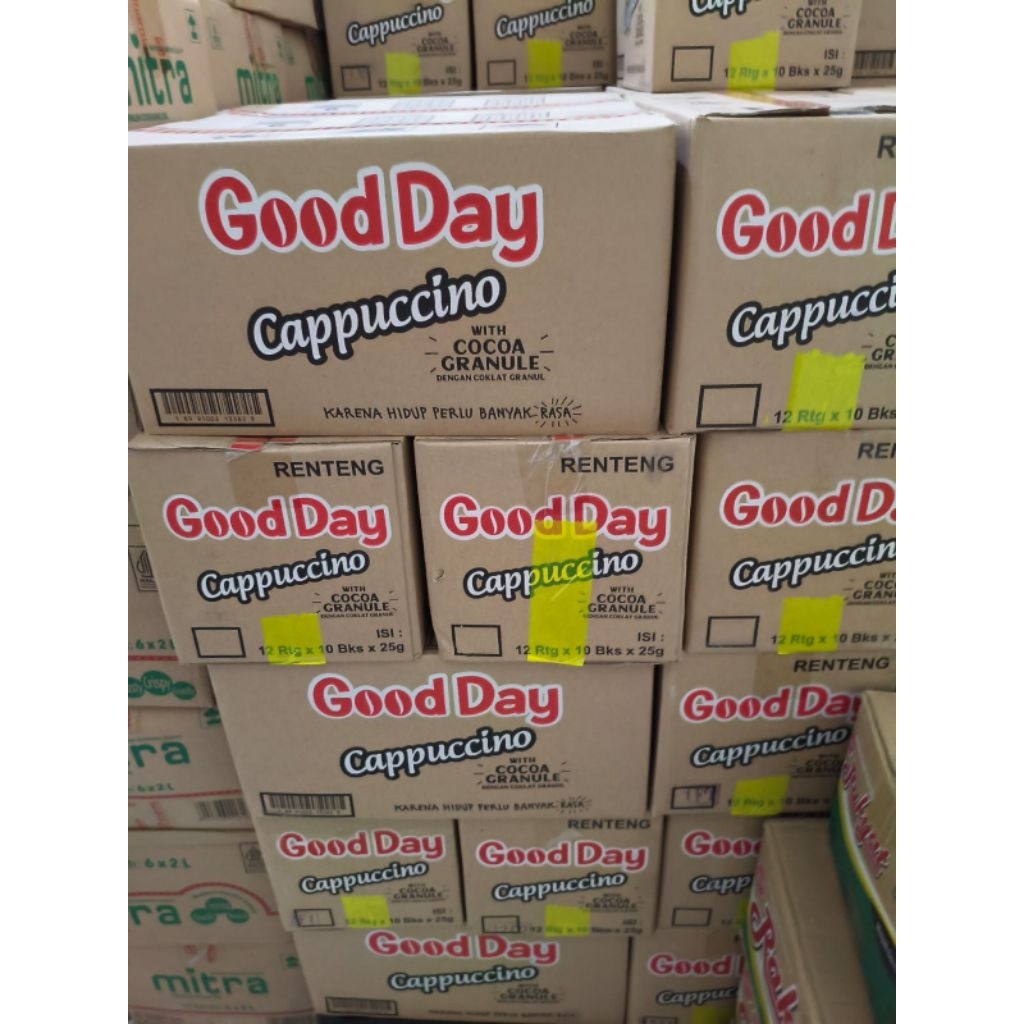 

Goodday cappucino dan kopi lainnya top coffee,kapal api mini