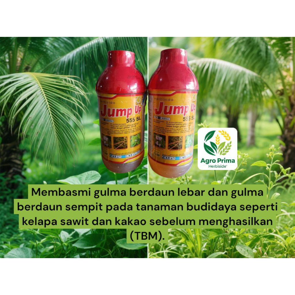 Herbisida Jump UP 555 SL Kemasan 1 Liter
