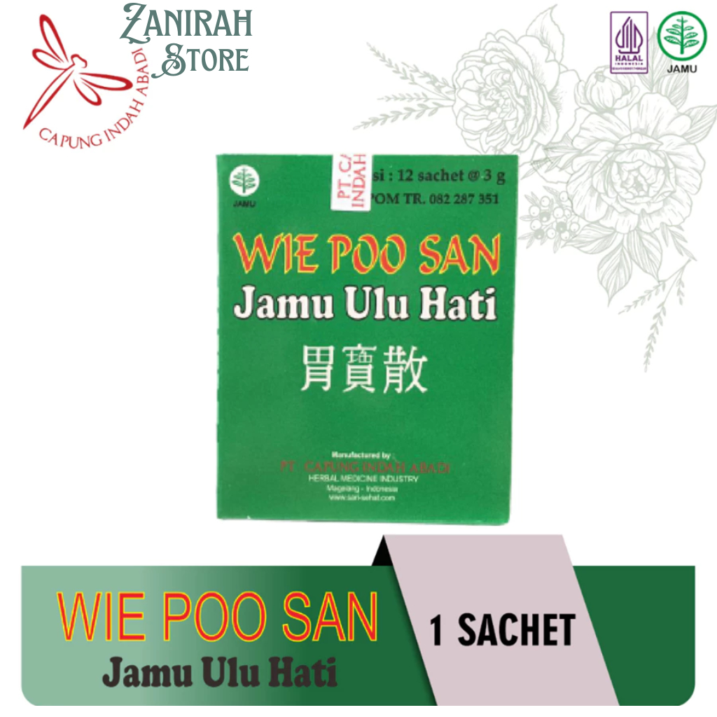 

Jamu Maag-Jamu Ulu Hati Wie Poo San-Jamu Herbal Untuk Hati