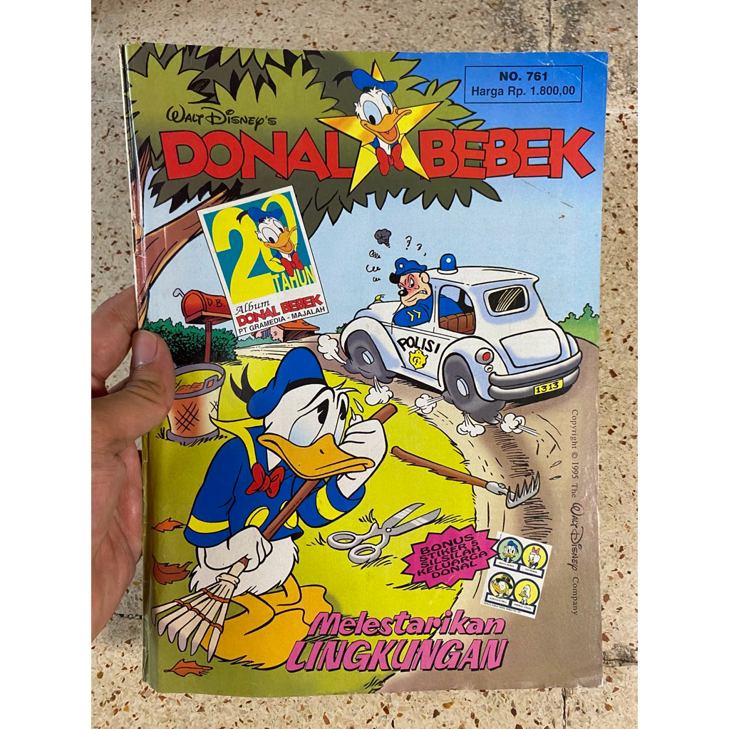 MAJALAH KOMIK DONAL BEBEK