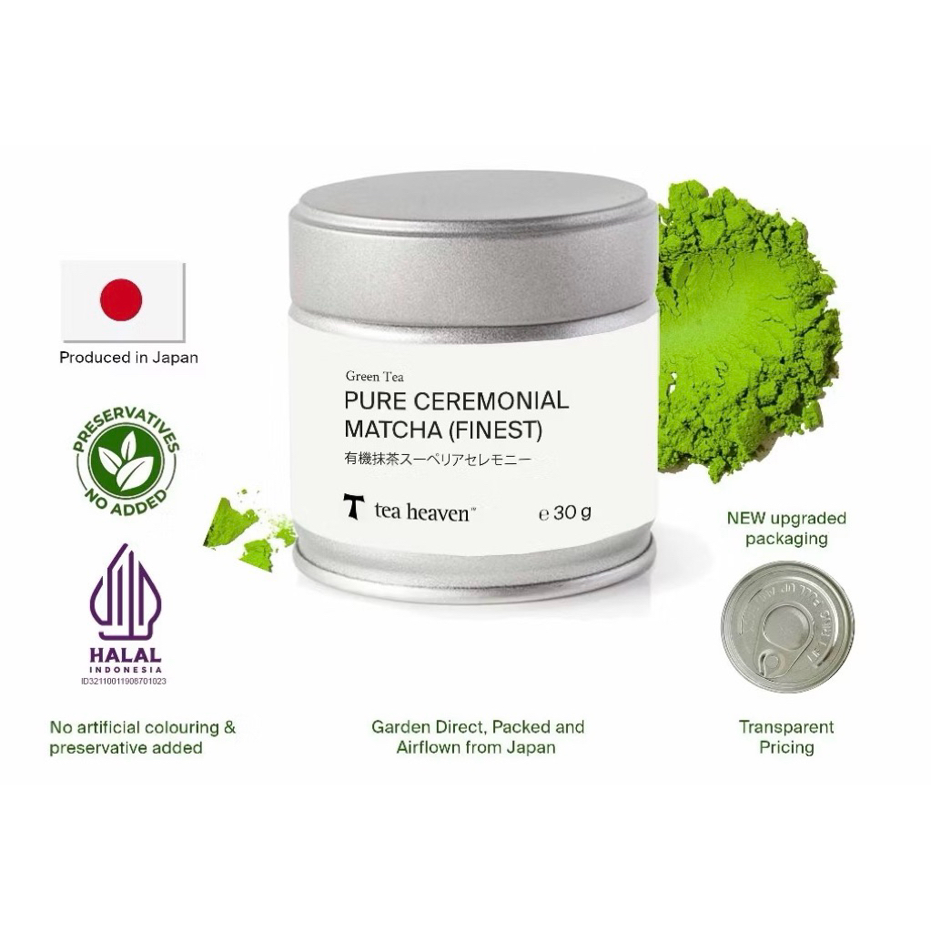 

Tea Heaven Pure Ceremonial Matcha Finest