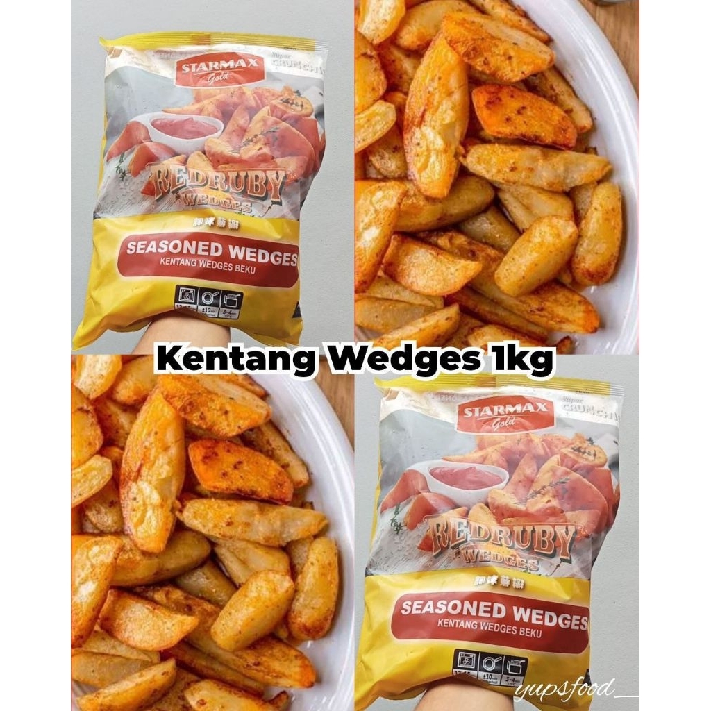 

STARMAX KENTANG WEDGES 1KG