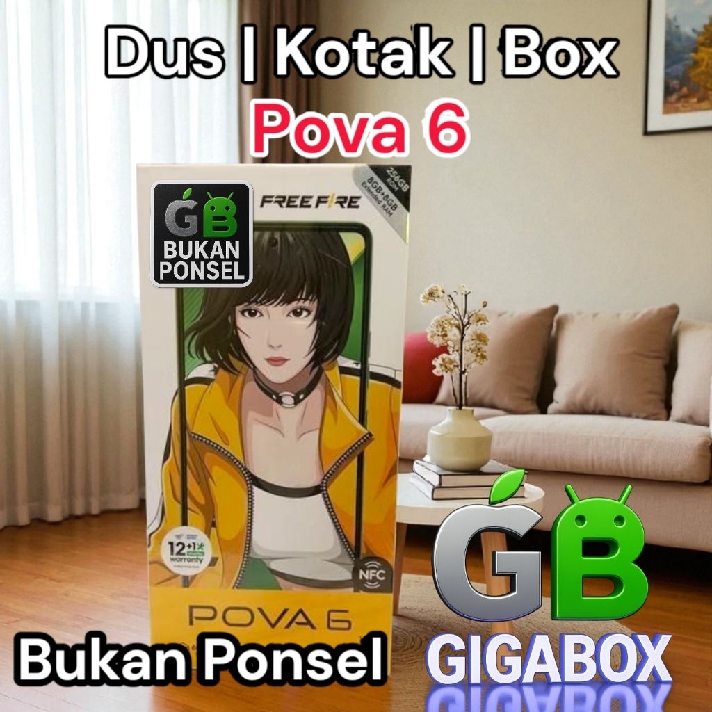 

Dus | Kardus | Box Kemasan Pova 6 – (Dus Only) untuk Pajangan Dekoratif