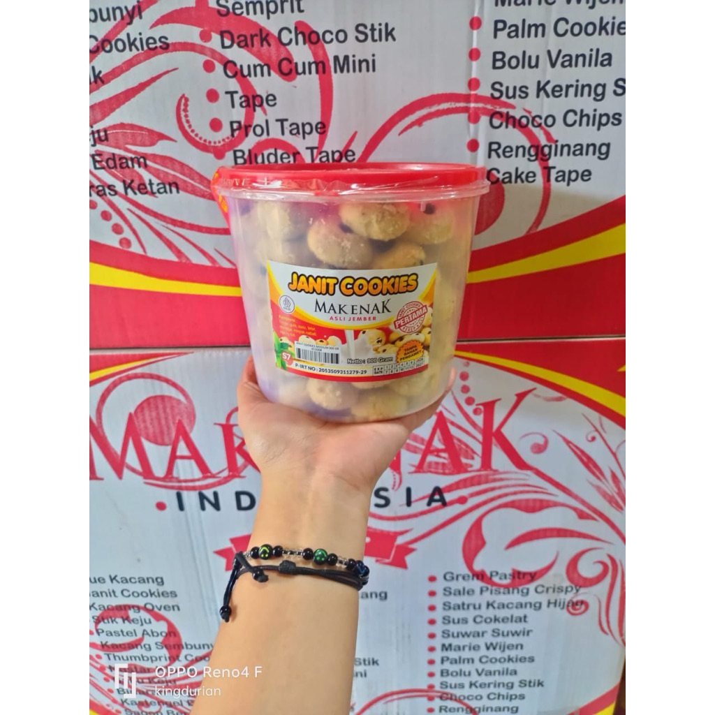 

Janit Cookies Mak enak/Asli Jember