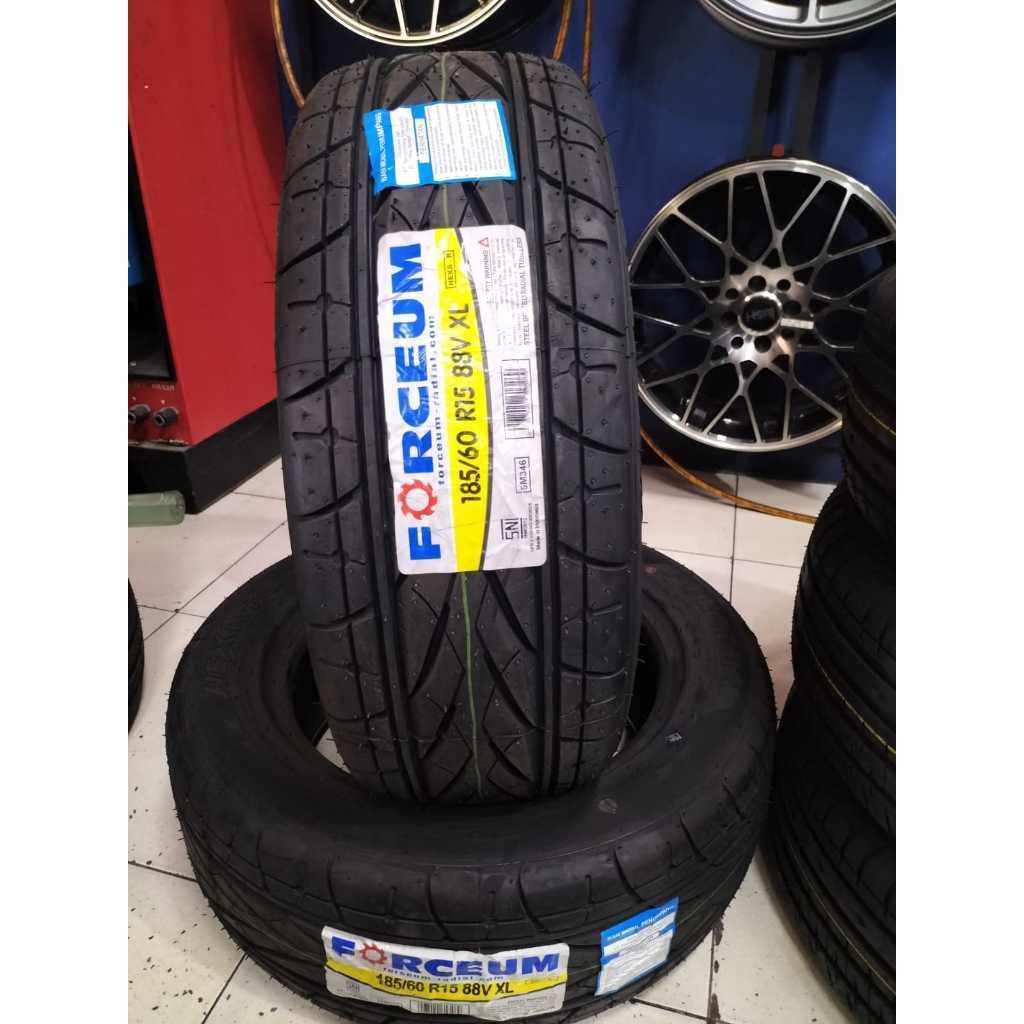 Ban Tubless Rotasi Untuk Standar Mobil Yaris Jazz Ukuran 185 60 R15 Forceum HEXA Termurah