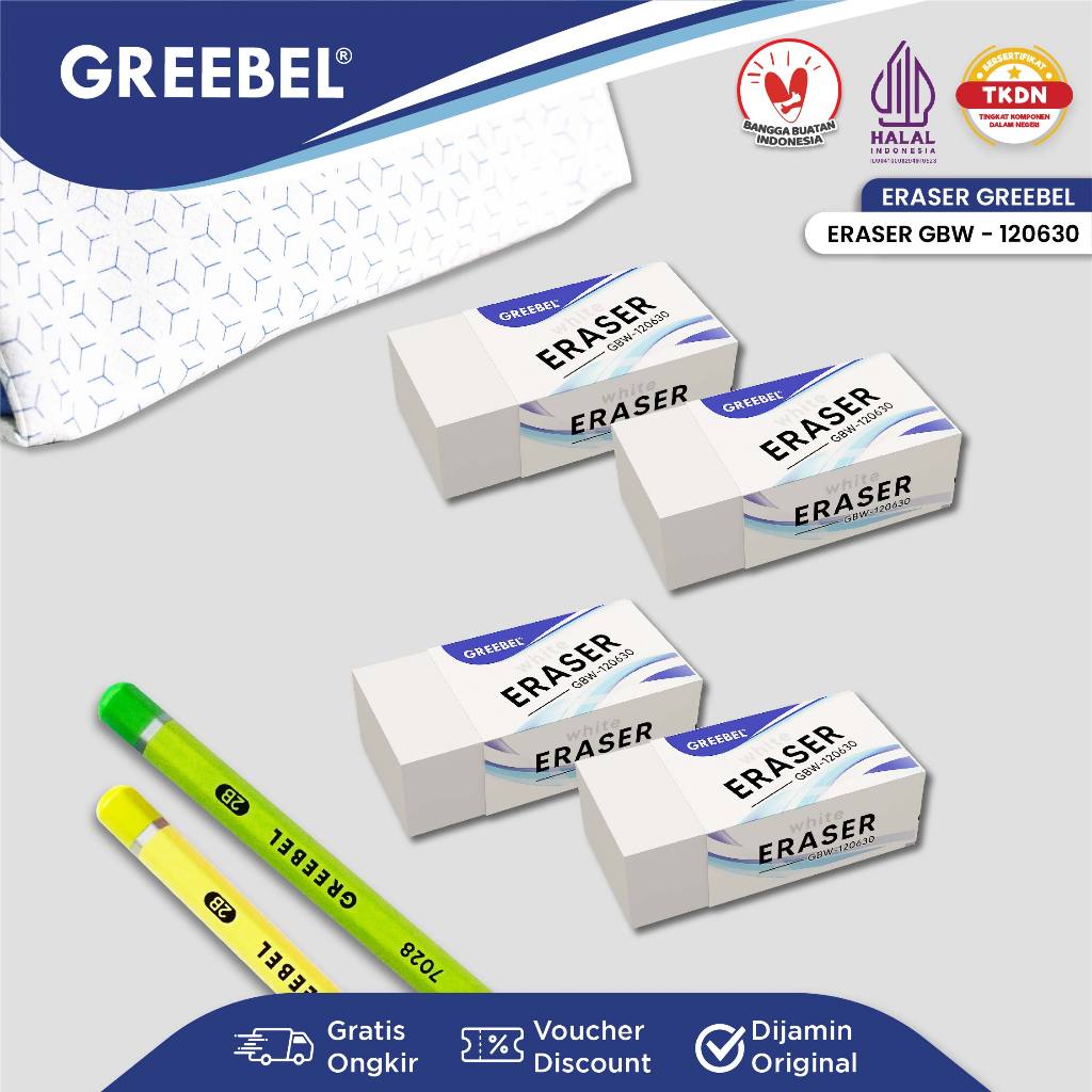 

GREEBEL Hapusan (PCS) / Penghapus Pensil / Eraser GBW-120630 M